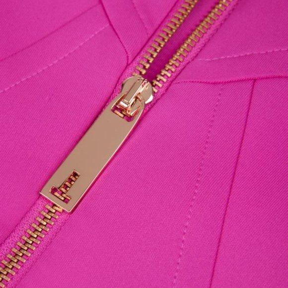 Ted Baker Purple/Pink Skater Dress - Ted Baker Size 4 - Picture 4 of 7